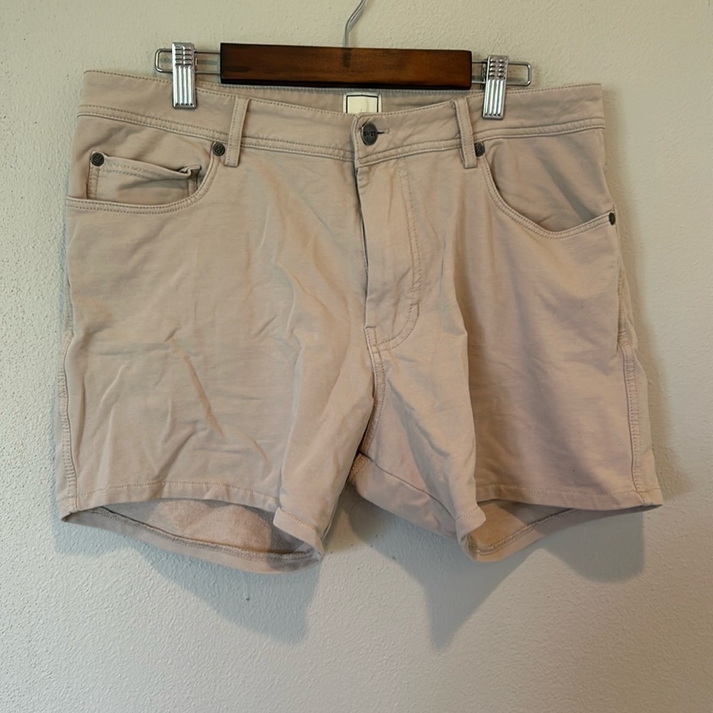 SWET TAILOR duo 6” shorts in stone